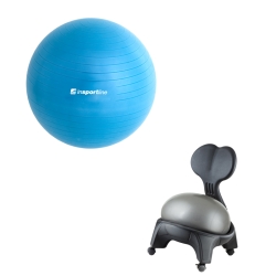 Gymnastické míče a balónové židle
