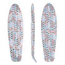 Deska pro penny board WORKER Paterny 22.5*6", design 1