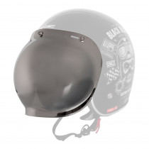Přídavné hledí k helmě W-TEC Kustom a V541, zrcadlově kouřové