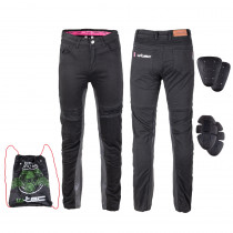Dámské moto kalhoty W-TEC Ragana, černá, 3XL