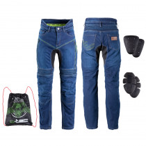 Pánské moto jeansy W-TEC Biterillo, modrá, S