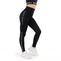 Dámské legíny inSPORTline Highwaist, černá, Délka standardní, XS