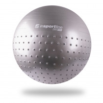 Gymnastický míč inSPORTline Relax Ball 75 cm, šedá