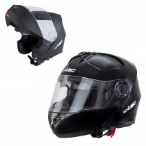 Výklopná moto helma W-TEC Vexamo, černá, S (55-56)