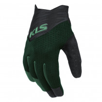 Cyklo rukavice Kellys Cutout Long, zelená, XS