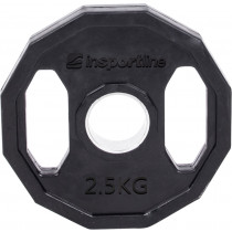 Pogumovaný olympijský kotouč inSPORTline Ruberton 2,5 kg 50 mm