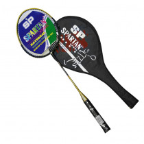 Badmintonová raketa SPARTAN JIVE, zlatá