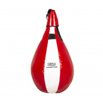 Boxovací pytel SportKO GP4 52x70cm / cca 10kg, červeno-bílá