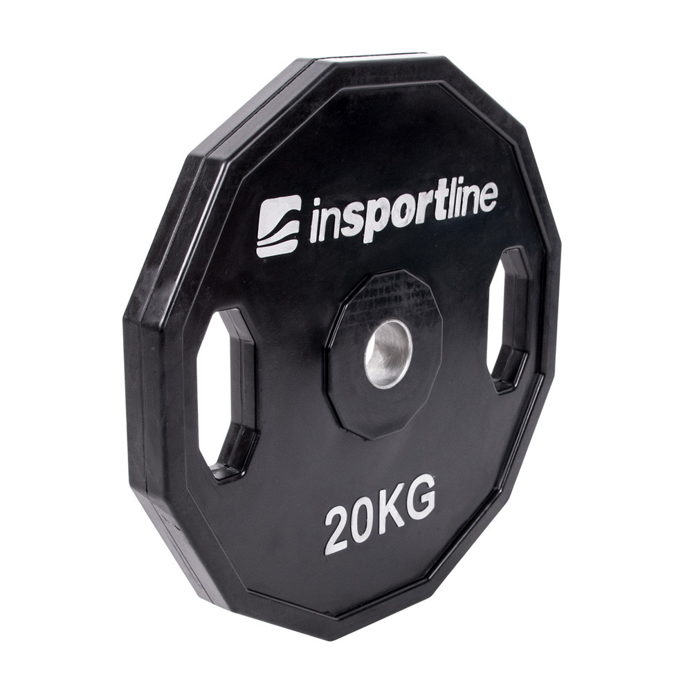 Pogumovaný kotouč inSPORTline Ruberton 20 kg 30 mm