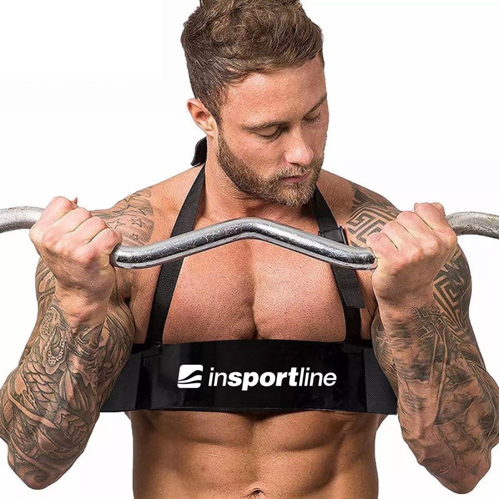 Závěsný pás na posilování bicepsů inSPORTline Bicipi