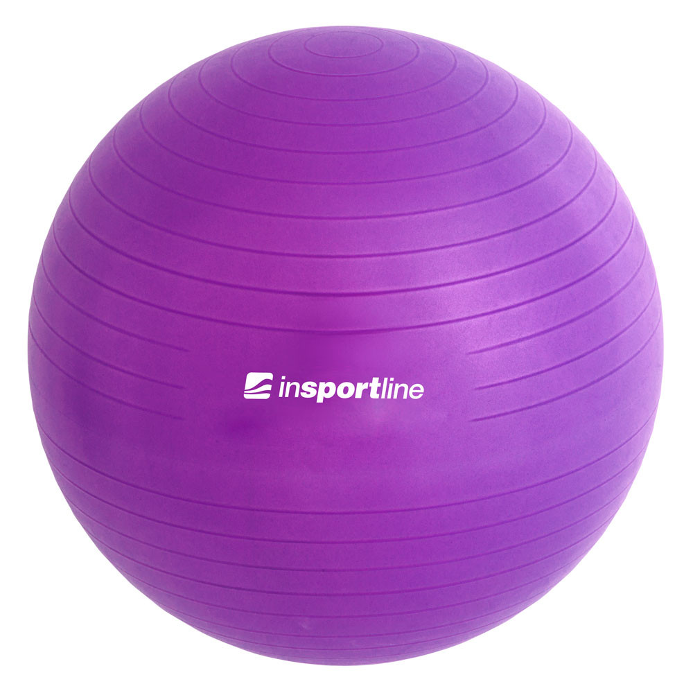 Gymnastický míč inSPORTline Top Ball 45 cm, fialová