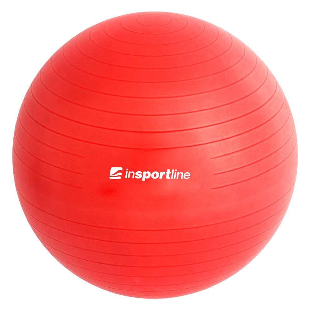 Gymnastický míč inSPORTline Top Ball 55 cm, červená