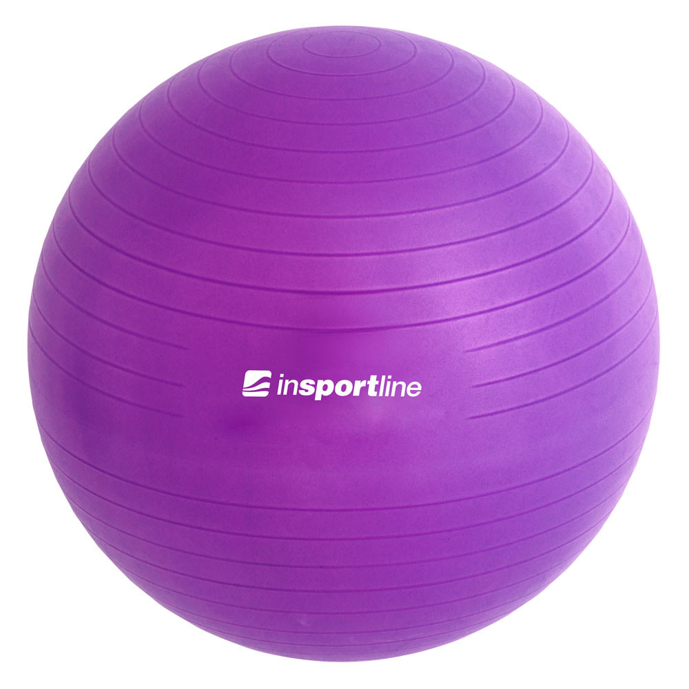 Gymnastický míč inSPORTline Top Ball 75 cm, fialová