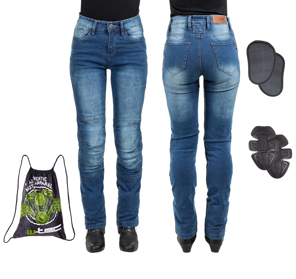 Dámské moto jeansy W-TEC Lustipa