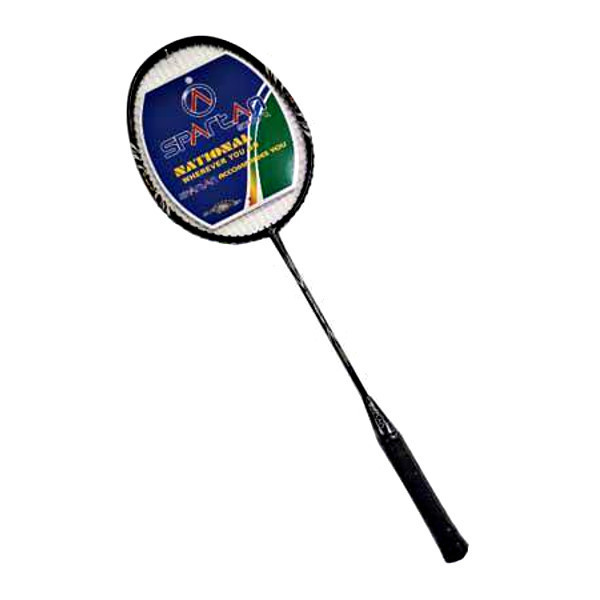 Badmintonová raketa Spartan Calypso, černo-bílá