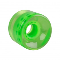 Průhledné kolečko na penny board 60*45 mm, zelená