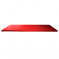 Skládací gymnastická žíněnka inSPORTline Pliago 180x60x5 cm, červená