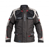 Touringová moto bunda W-TEC Excellenta, thunderstorm gray, S