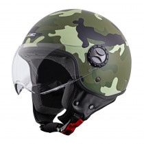 Helma na skútr W-TEC FS-701C Camo, camo, XS (53-54)