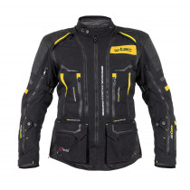 Moto bunda W-TEC Aircross, černo-zlatá, M