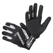 Fitness rukavice inSPORTline Taladaro, černo-bílá, S