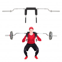 Olympijská hřídel na dřepy inSPORTline Barsap 220cm/50mm 22,5kg, do 317 kg, bez objímek