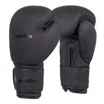 Boxerské rukavice inSPORTline Kuero, černá, 8oz