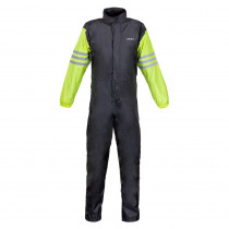 Moto pláštěnka W-TEC Smedava, černá-fluo, S