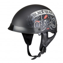 Moto přilba W-TEC Black Heart Rednut, Motorcycle/Matt Black, XS (53-54)