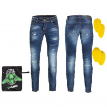 Pánské moto jeansy W-TEC Feeldy, modrá, XXL