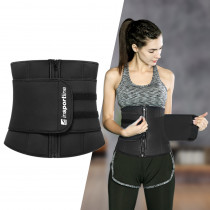 Fitness korzet inSPORTline Corfort, černá, S
