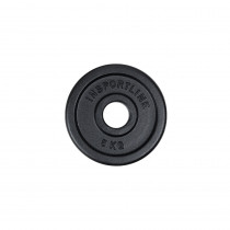 Litinový olympijský kotouč inSPORTline Castblack OL 5 kg 50 mm