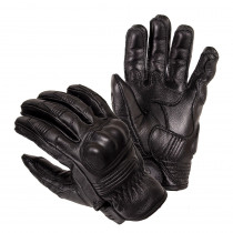 Kožené moto rukavice W-TEC Trogir, černá, S