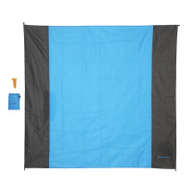 Pikniková deka inSPORTline Dattino 210x200 cm, modrá