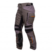 Dámské moto kalhoty W-TEC Smackton Lady, šedo-oranžová, XS