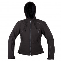 Dámská softshellová moto bunda W-TEC Dyte, černá, XS