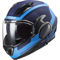 Výklopná moto přilba LS2 FF900 Valiant II Orbit P/J, Matt Blue, S (55-56)
