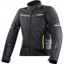 Dámská moto bunda LS2 Shadow Lady Black Titan, černo-šedá, XS