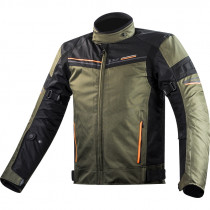 Pánská moto bunda LS2 Shadow Man Khaki Black, khaki-černá, L