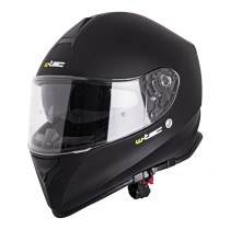 Moto helma W-TEC V127, matně černá, XS (53-54)