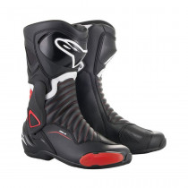Dámské moto boty Alpinestars S-MX 6 černé/červené, černé/červené, 36
