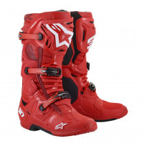 Moto boty Alpinestars Tech 10 červená, červená, 42