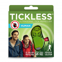 Ultrazvukový repelent proti klíšťatům Tickless Human, Green