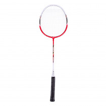 Badmintonová raketa SPARTAN JIVE, bílo-červená