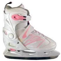Nastavitelné zimní brusle Spartan Ice Star, růžovo-bílá, 40-43