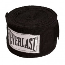 Boxerské bandáže Everlast Handwraps 300 cm, černá